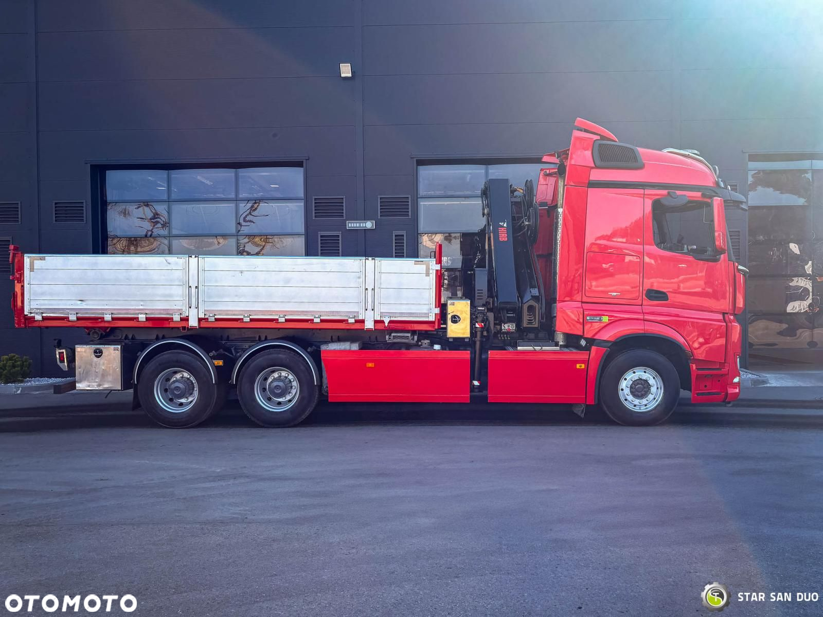 Mercedes-Benz AROCS 3358L 6x4 HIAB 192X-HIPRO E-6 Żuraw Wywrotka Euro 6 - 7