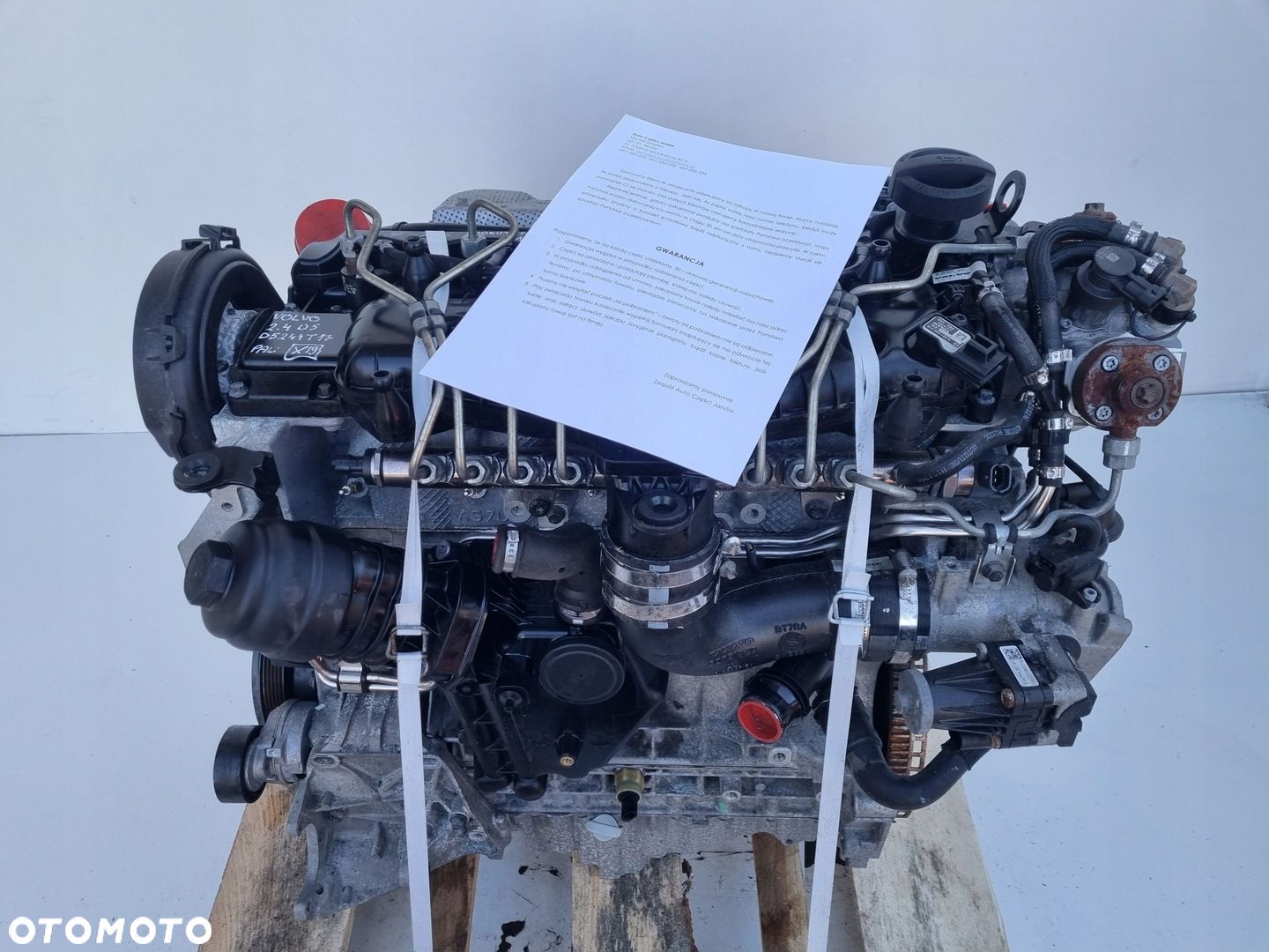 SILNIK BEZ OSPRZĘTU Volvo S80 II 2.4 D D4 DIESEL 163KM 112tyś D5244T17 - 1