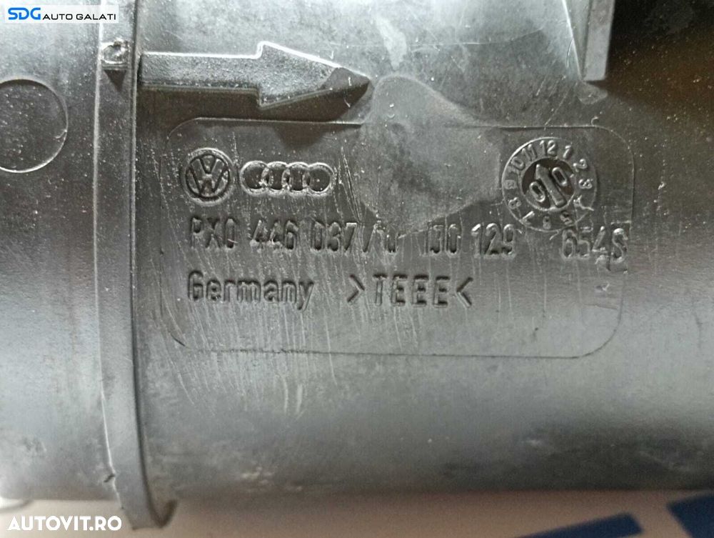 Furtun Conducta Tub Tubulatura Presiune Aer Turbo Turbina Turbosuflanta Intercooler Skoda Octavia 1 1.9 TDI AJM 1997 - 2010 Cod 1J0129654S [M4270] - 3