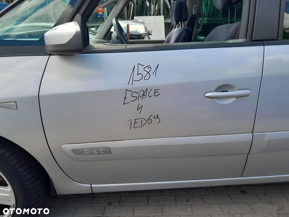 RENAULT ESPACE IV DRZWI LEWE PRZEDNIE LEWY PRZÓD KOLOR: TED69 - 1