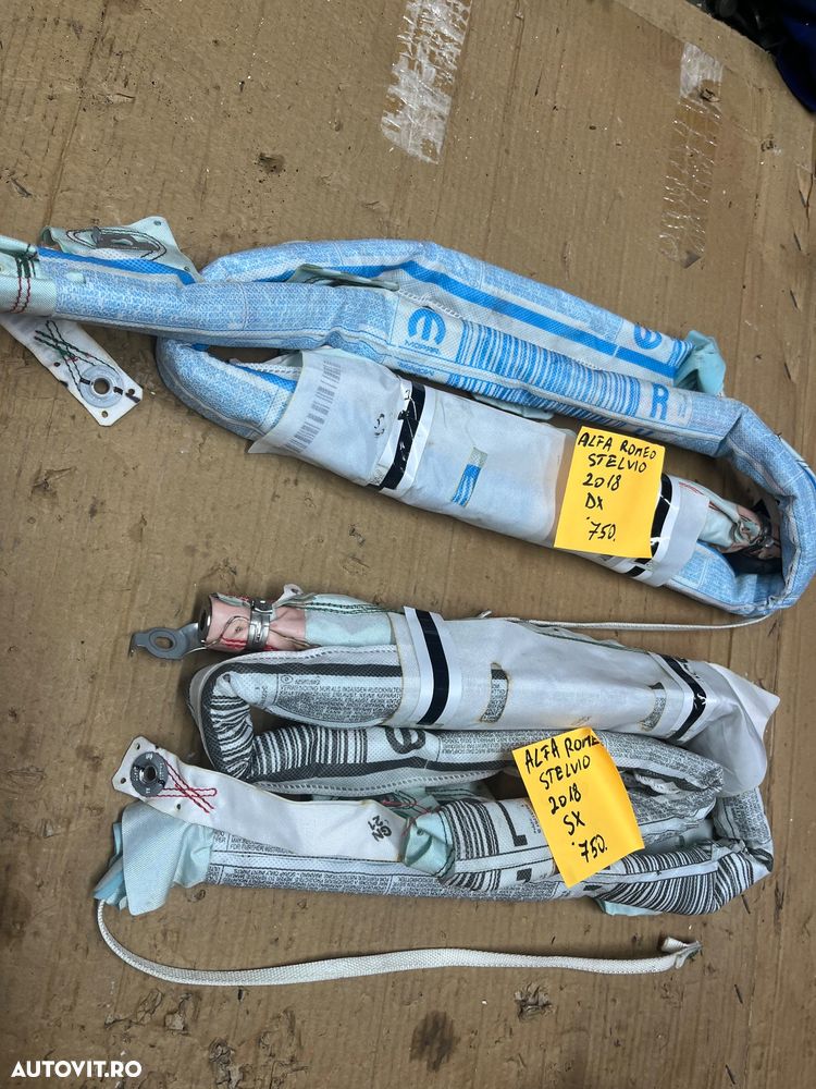 Airbaguri cortina Alfa Romeo Stelvio 2018 - 2