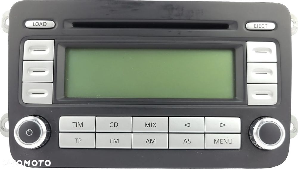 VW PASSAT B6 GOLF V PLUS 5 TOURAN I RADIO CD KOD Z KODEM RCD300 - 1