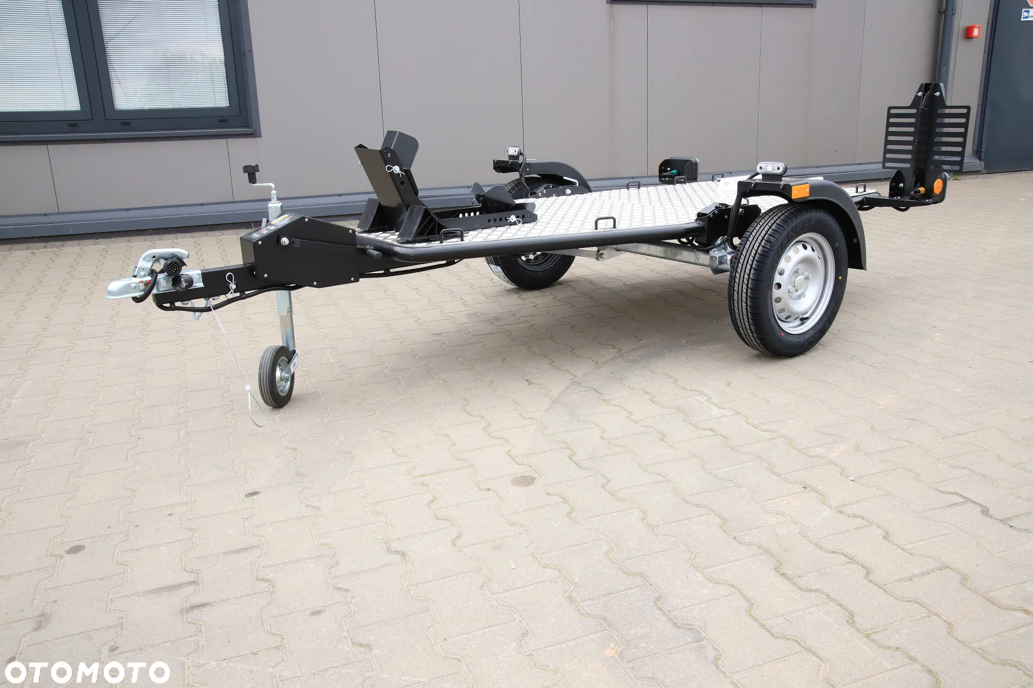 Lorries Przyczepa motocyklowa MT-1 do transportu jednego motocylka - 12