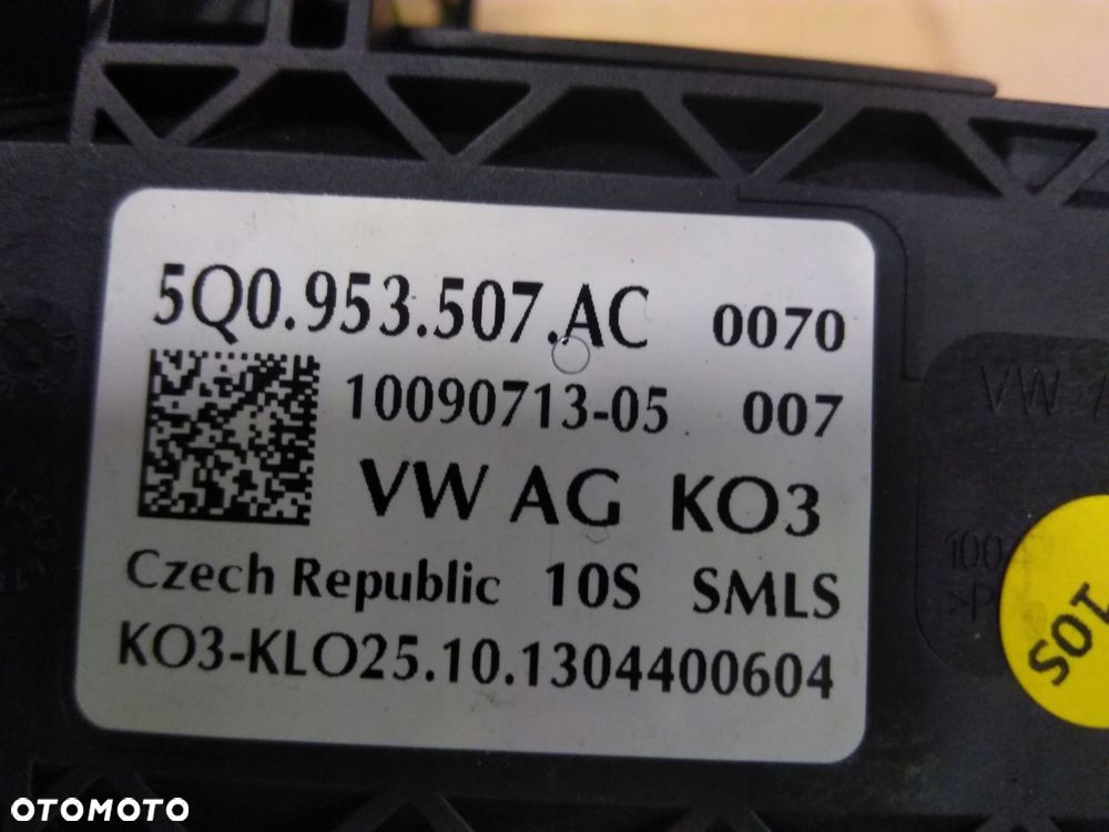 przełącznik zespolony octavia iii 5q0953507ac - 2