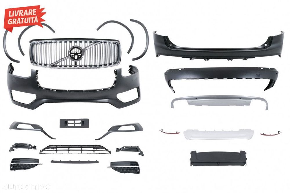 Pachet Exterior Volvo XC90 SPA (2015-2025) R Design - 1