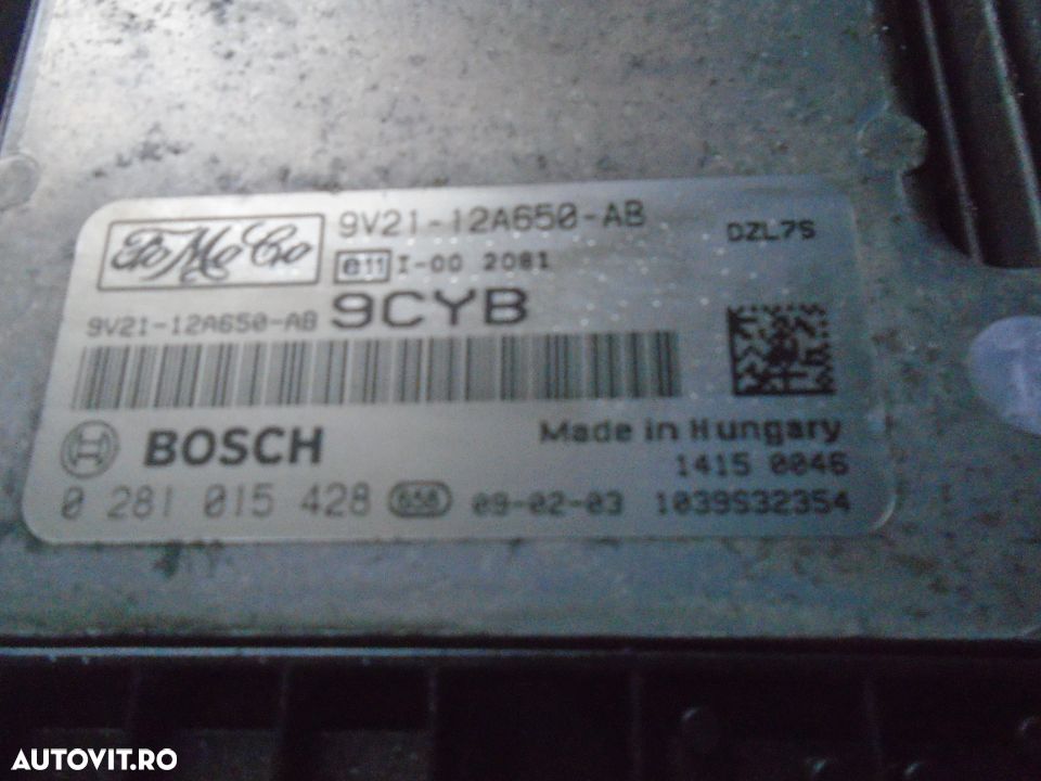 Calculator motor Ford Fiesta 1.6 TDCI din 2010 - 2