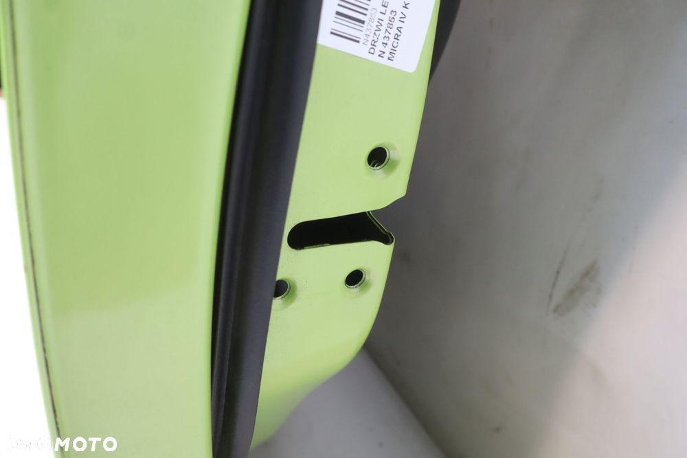 DRZWI LEWY PRZÓD NISSAN MICRA IV K13 JAD hatchback - 7