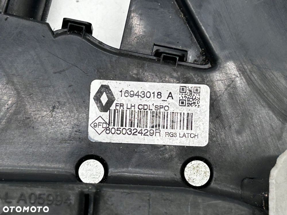 zamek drzwi kierowcy przód przednie lewe renault megane iv 805032429r - 2