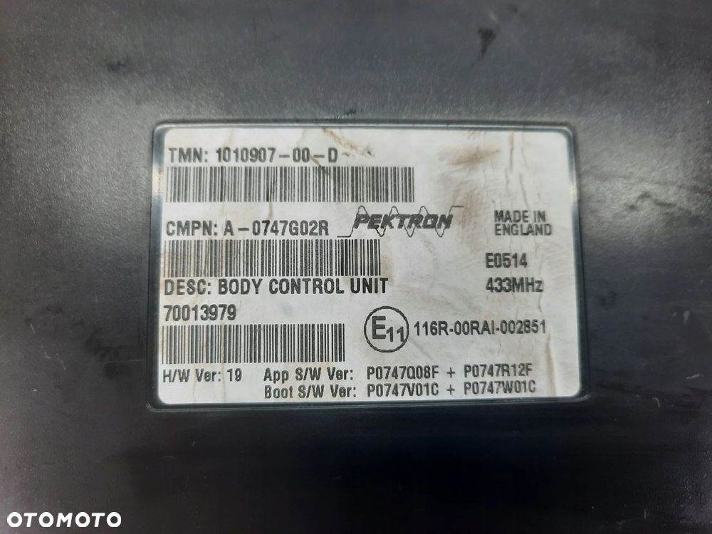MODUŁ STEROWNIK BCM 1010907-00-D TESLA MODEL S - 2