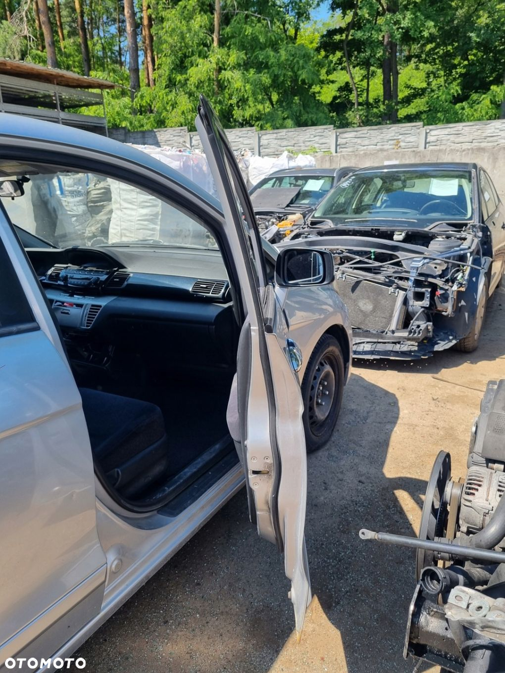 HONDA FR-V 05-07 2005 r. NH623M DRZWI PRAWY PRZÓD PRAWE PRZEDNIE PP - 13