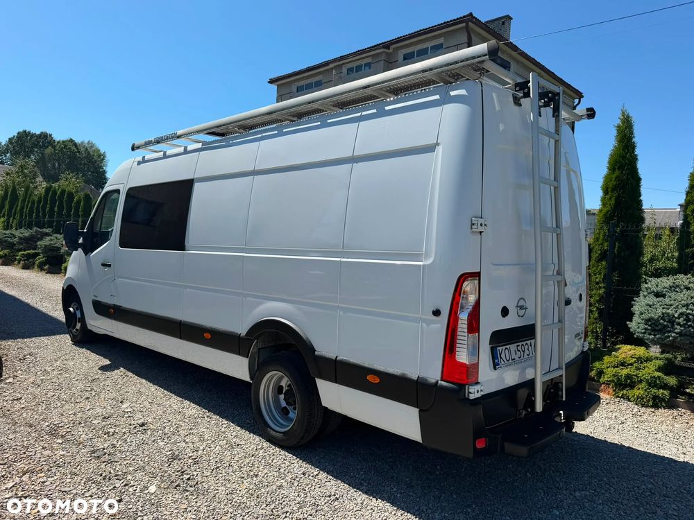 Opel Movano L4H2 Na bliźniaku HAK Bagażnik dachowy + drabinka Klima Tempomat Czujniki Kamera cofania Holenderka - 11