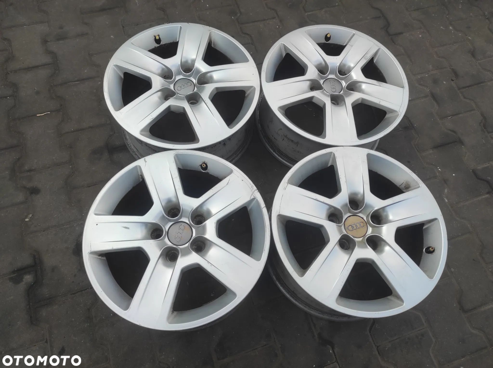 FELGI KOŁA ALUFELGI ALUMINIOWE 7J 16H2 ET42 8E0601025B VW AUDI SEAT SKODA KOMPLET WYSYŁKA !!!! - 1