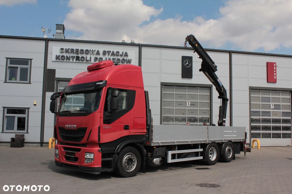 Iveco 460 side construcion with Crane - 3