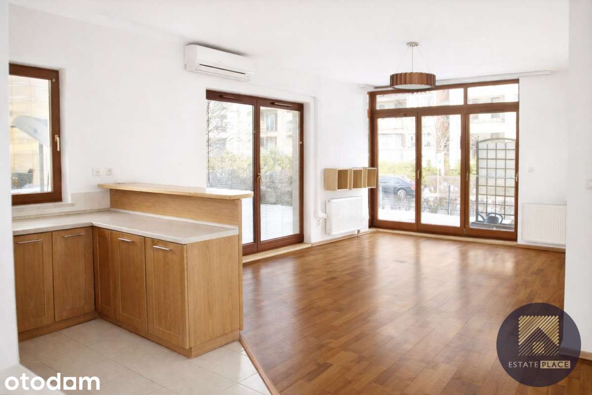 2 pokoje z ogrodem 180 m2, garaż, Wilanów