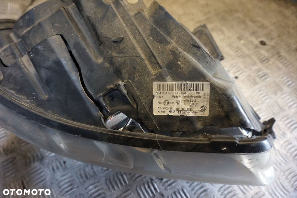 LAMPA PRZEDNIA PRAWA SUPERB II 3T 3T1941018E XENON SKRĘTNA SKODA 2008-2013 - 3