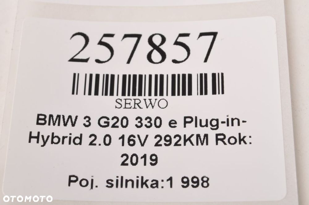 BMW G20 PODUSZKA KIEROWCY AIRBAG 8077431 - 2