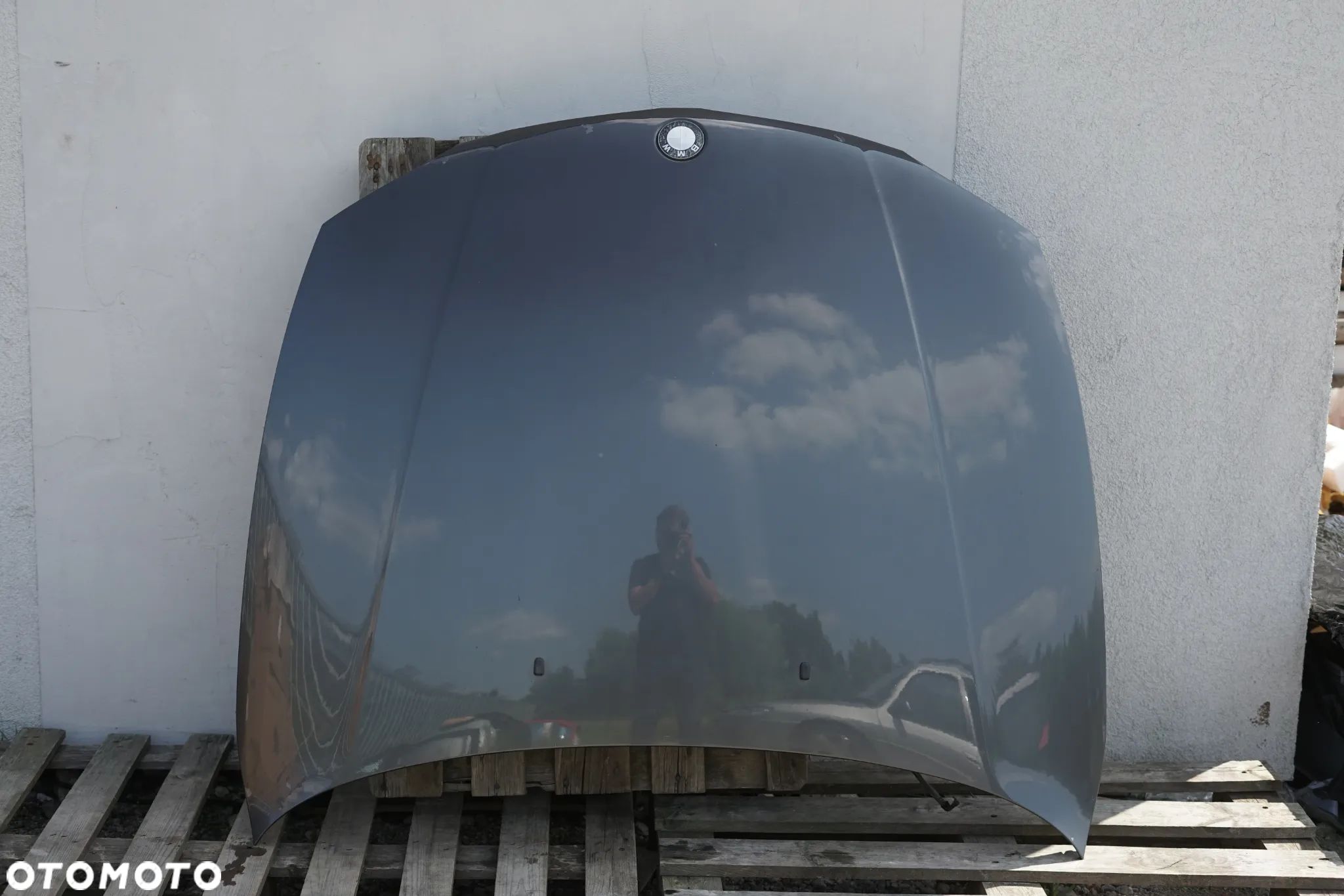Maska pokrywa silnika BMW seria 1 E87 Sparkling Grapphite Metallic - 1