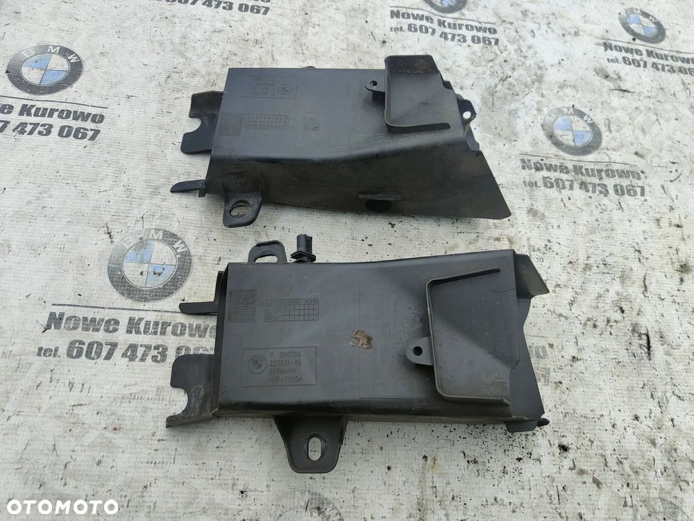 BMW F10 F11 Wlot powietrza na tarczę lewy prawy - 2