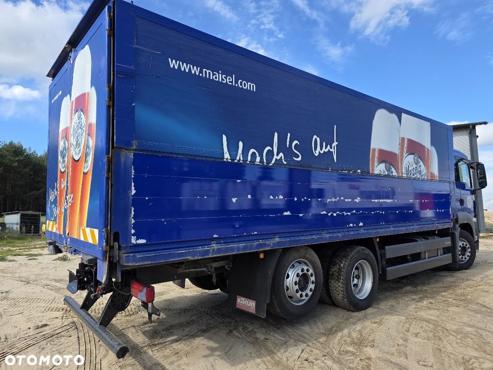 MAN TGS 26.360 TYLKO 412 TYS km MANUALNA SKRZYNIA BIEGÓW BURTY OTWIERANE HYDRAULICZNIE KLIMATYZACJA - 5