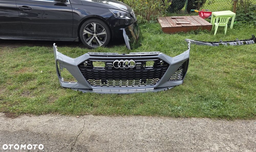 Zderzak przód przedni Audi RS7 RS6 C8 4K8807437J 4K8807683B 4K8807233D Atrapa Grill Audi RS-6 RS-7 C8 - 2