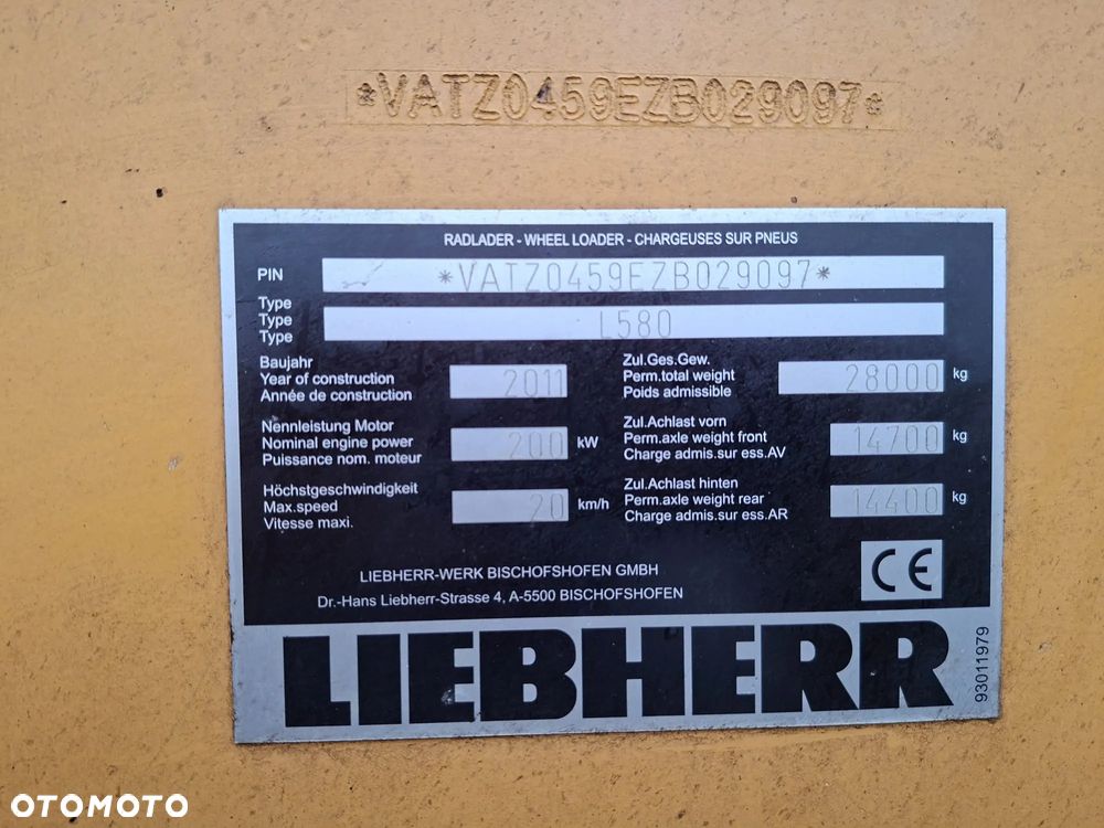 Liebherr L580 - 13