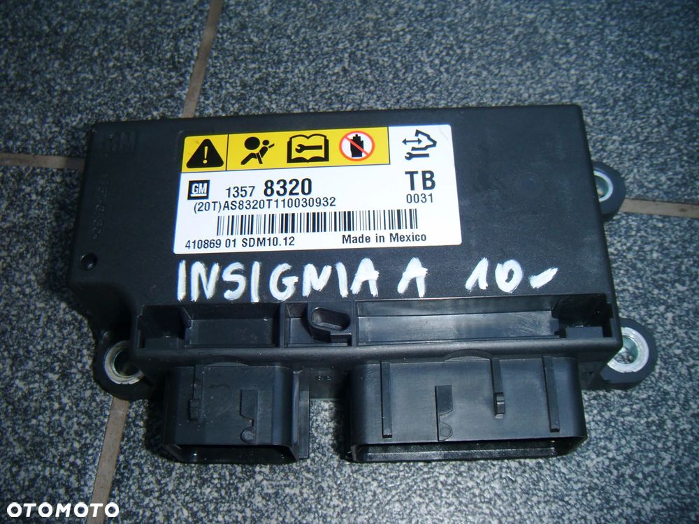 opel  insignia a 10r sensor airbag  13578320 - 1