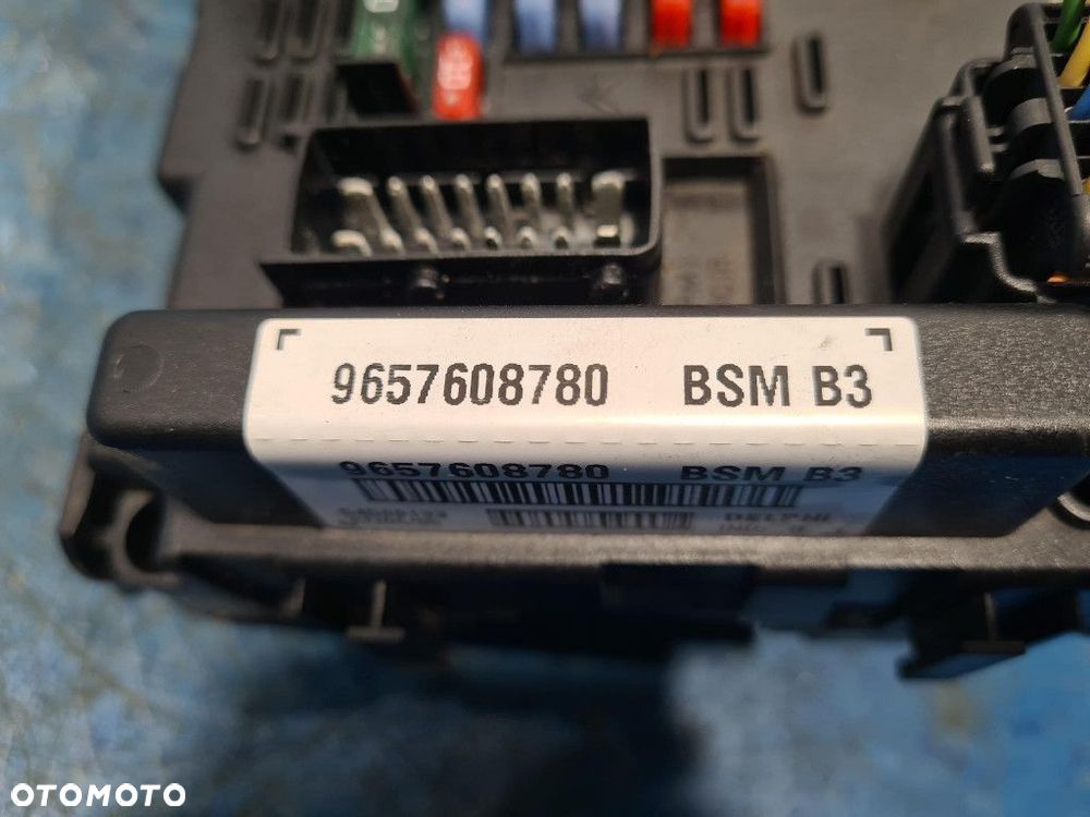 PEUGEOT 206 CC CABRIO  MODUŁ BSM 9657608780 - 5