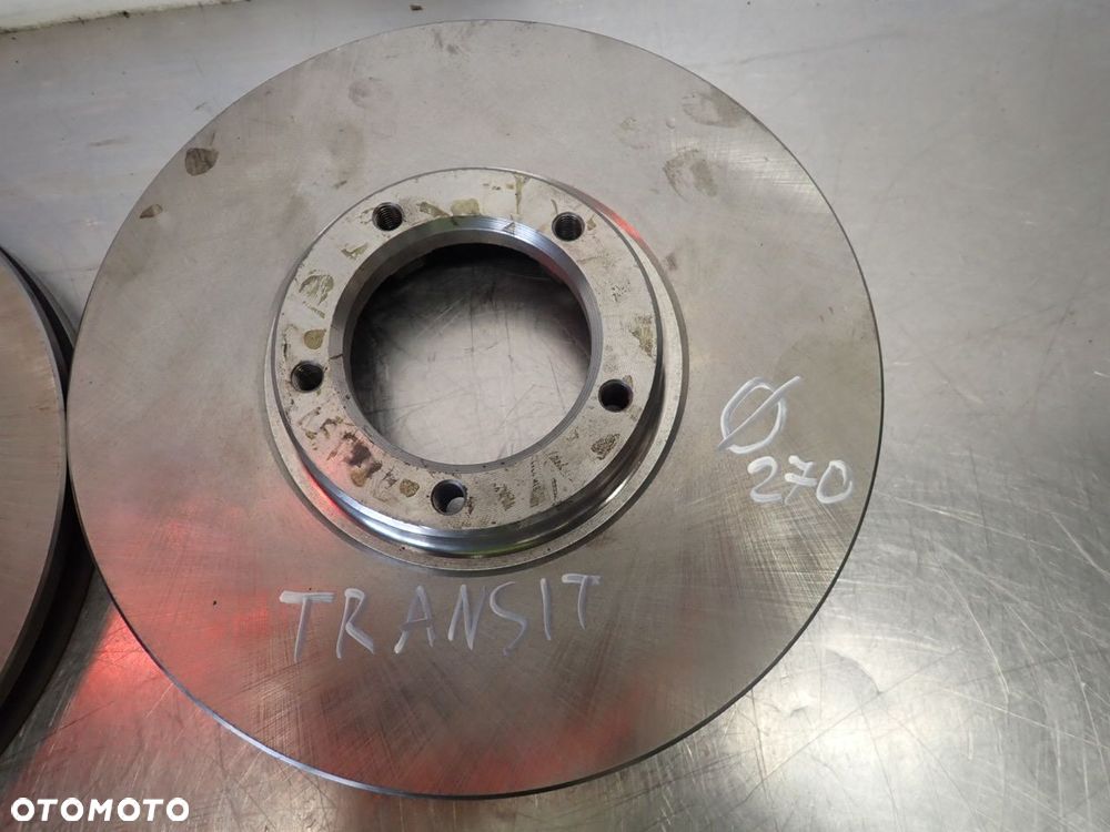 TARCZE HAMULCOWE PRZÓD 270MM FORD TRANSIT - 2