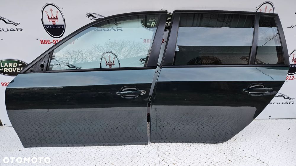 BMW 5 E61 Drzwi przód lewy przednie lewe Drzwi tył lewy tylne lewe Europa Kolor  430/6 oxfordgruen metallic - 2