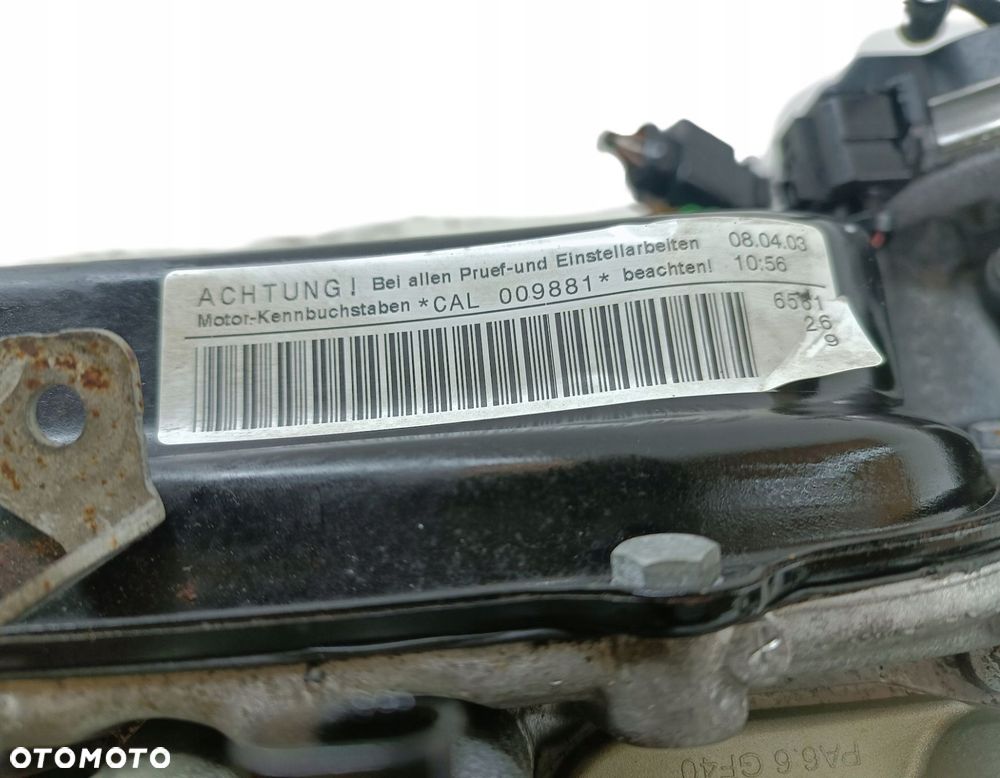 SILNIK KOMPLETNY AUDI A4 B8 A5 A6 C6 Q5 3.2 FSI CAL - 6