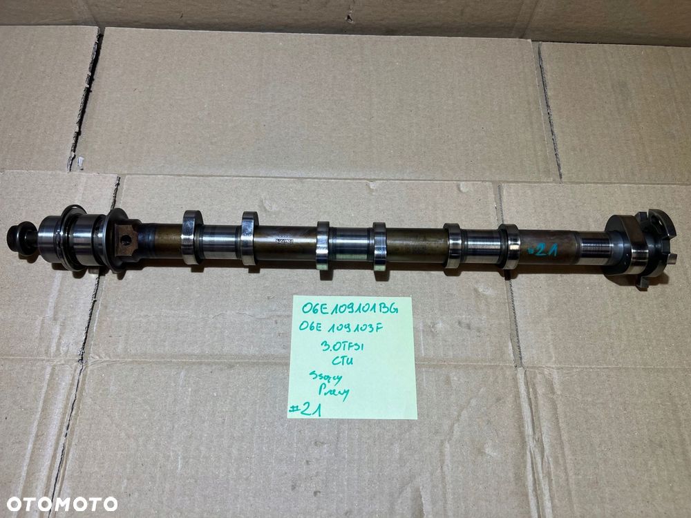 audi a8 d4 3.0 tfsi ctu wałek rozrządu ssący prawy 06e109101bg 06e109103f