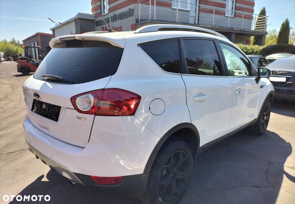 DRZWI PRAWE LEWE PRZÓD FORD KUGA I 2.0 TDCI 163KM  4X4 AUTOMAT KOD LAK. 58 FROZEN WHITE - 3