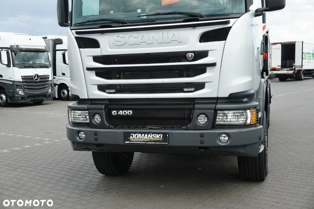 Scania G 400 / E 5 / 8 X 4 / 4 x 4 / WYWROTKA + HDS / TRIDEM / PALFINGER PK 26002 / MANUAL - 24