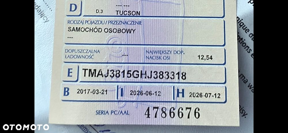 Hyundai Tucson blue 1.7 CRDi 2WD DCT Premium - 13