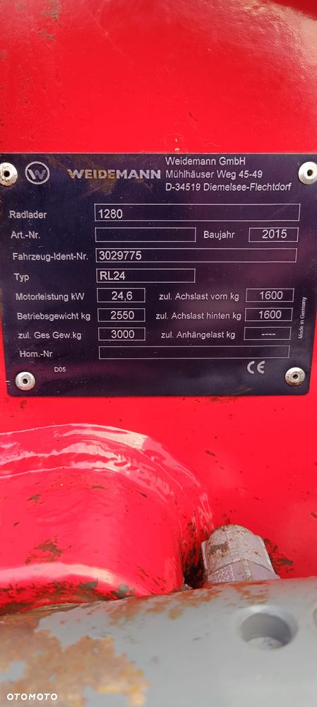 Wiedenmann Weidemann 1280 RL24 - 9