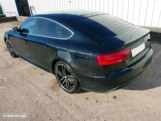 AUDI A5 Sportback 2.0 TDI S Line 16v CAGA PARA PEÇAS PEÇA 143cv 143 cv - Frente Completa Parachoques Parachoque Motor Espelho Interior Jantes Caixa - 3
