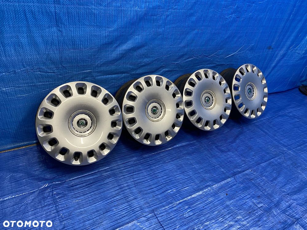 KOŁA KOŁO FELGA STALOWE 6J 16" 5X112; 57,1mm ET50 KOMPLET ; KOŁPAKI OE AD516012 SKODA FABIA SUPERB YETI OCTAVIA SEAT VW AUDI ITP. - 10