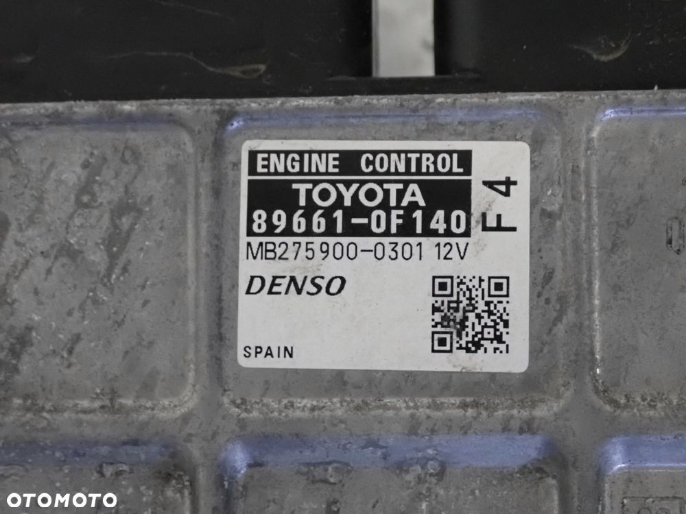 TOYOTA VERSO 2.0 D4D 09-13 ZESTAW STARTOWY STEROWNIK STACYJKA - 3