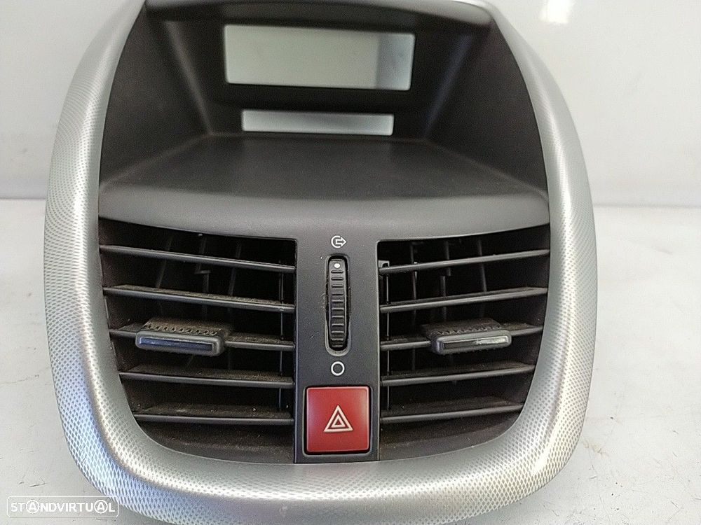 Saida Ar Central / Difusor Peugeot 207 (Wa_, Wc_) - 2