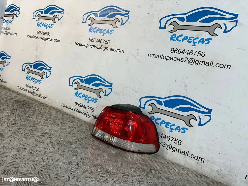 .Farolim Tras Traseiro Direito Original Volkswagen VW Golf 6 Mk6 5K0945258 2008 a 2013 - 4