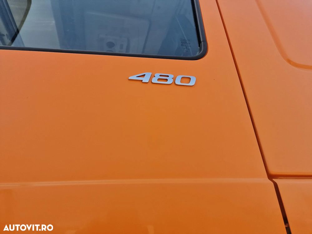 DAF XF 480, 2020, 544.645km, KIT BASCULARE, 28.900 EUR+Tva, Cutie automata+RETARDER 6 trepte, Aer conditionat stationare, anv 70% ok, rezervor 600l, Carte Identitate, Statie radio, Parasolar exterior, faruri ceata,posibilitate leasing 4 ani,28900eur+tva - 12