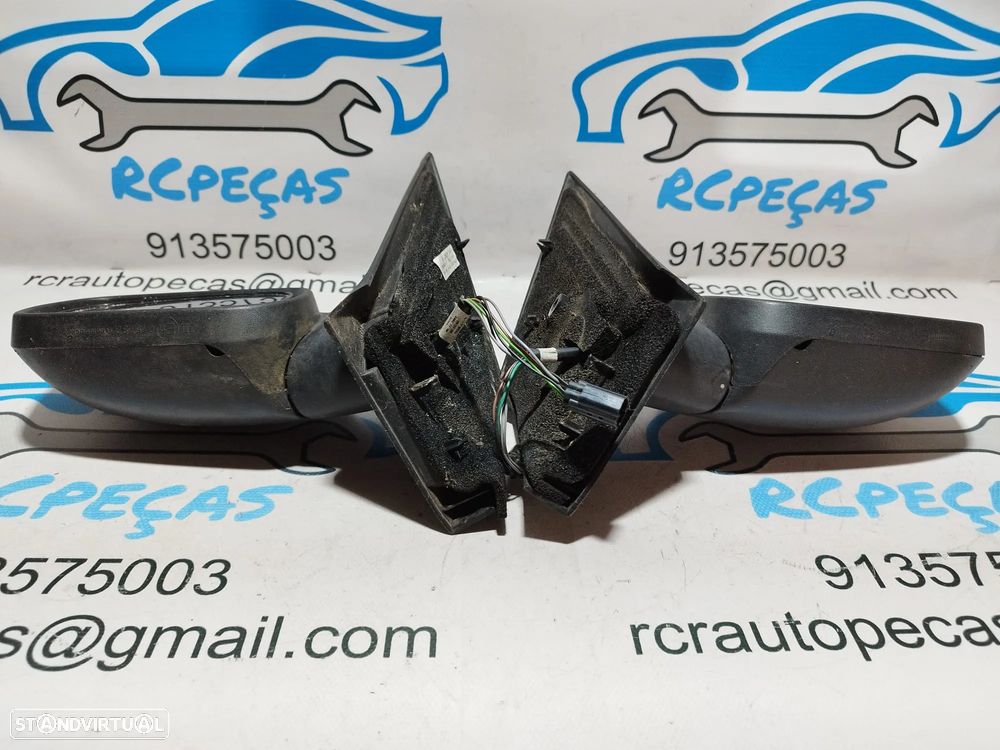ESPELHO RETROVISOR ESQUERDO DIREITO FORD FIESTA V 5 MK5 2S6117683BP 2S6117682BP ELETRICO AQUECIDO ESPELHOS RETROVISORES - 10