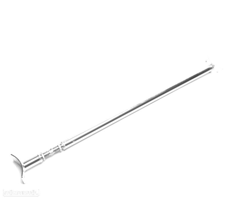 BARRA ANTI-APROXIMAÇÃO AJUSTÁVEL TRASEIRA VOLKSWAGEN VW POLO 2 81-94 CROMADO - 1