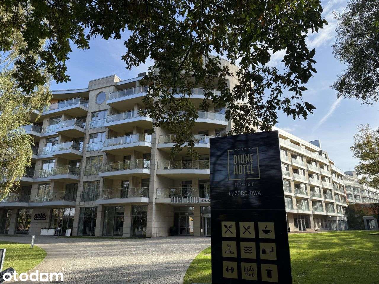Apartament z tarasem w hotelu Diune*****