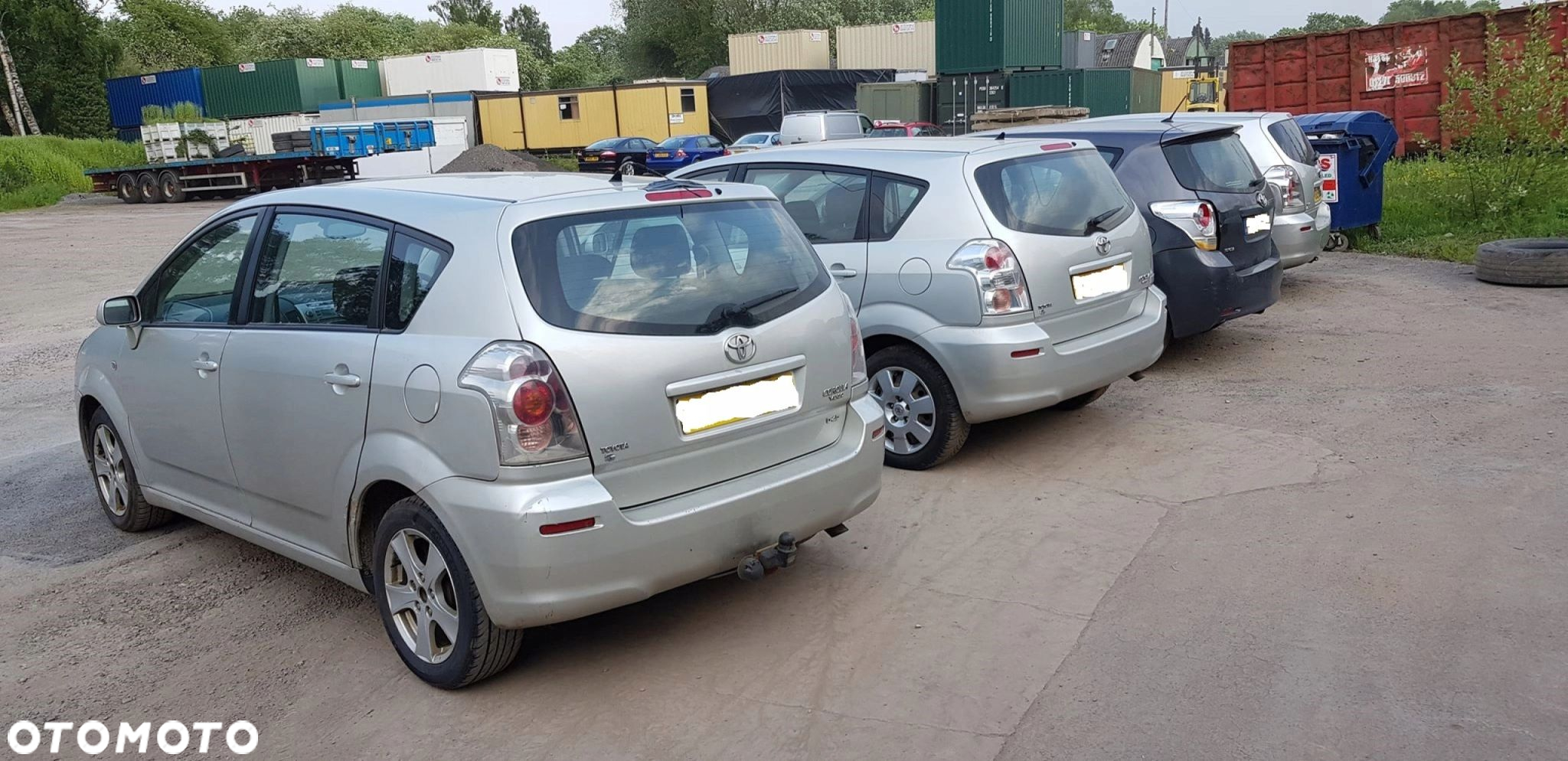 Toyota Corolla Verso II tarcza kotwiczna tył prawa - 7