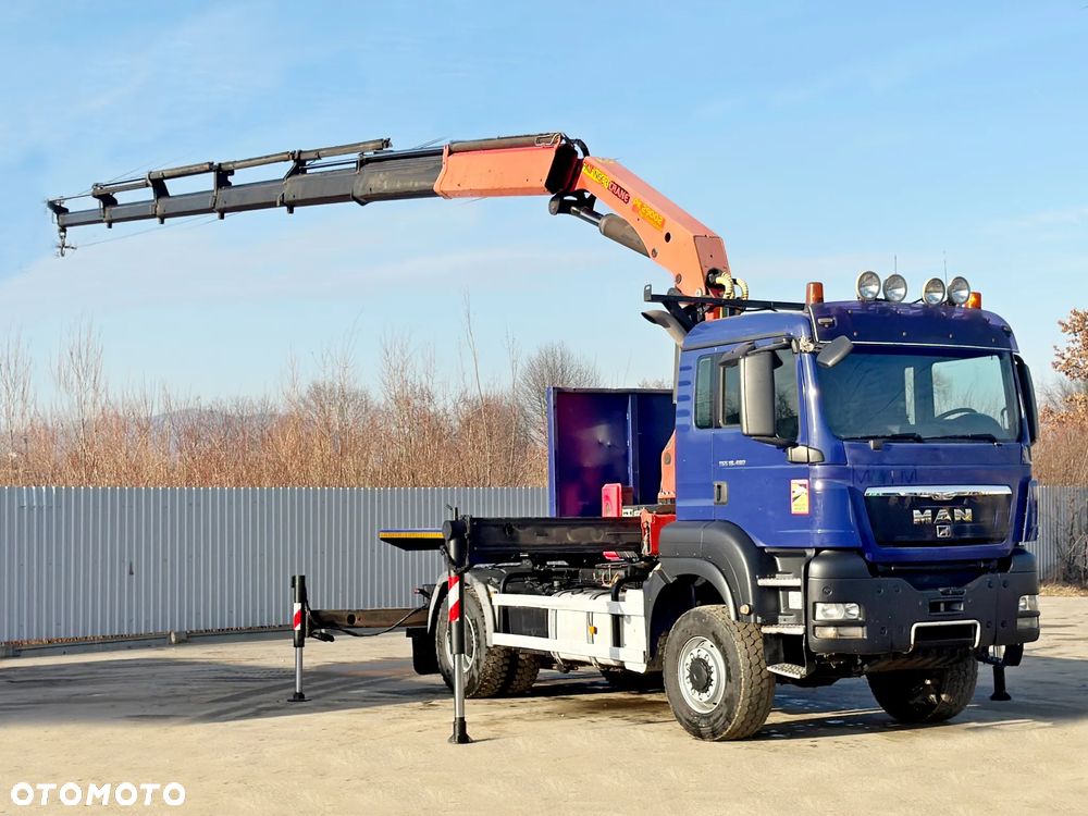 MAN MAN TGS 18.480 * Ciągnik siodłowy * PK 29002 + NACZEPA * 4x4 * STAN BDB ! - 9