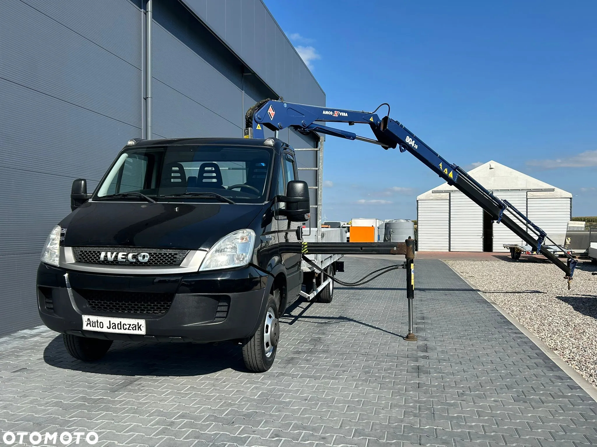 Iveco Daily 50C15 35C15 3.0 HPI żuraw HDS Amco Veba 804 3S SKRZYNIA 3,85m **Super stan**2011R** - 8