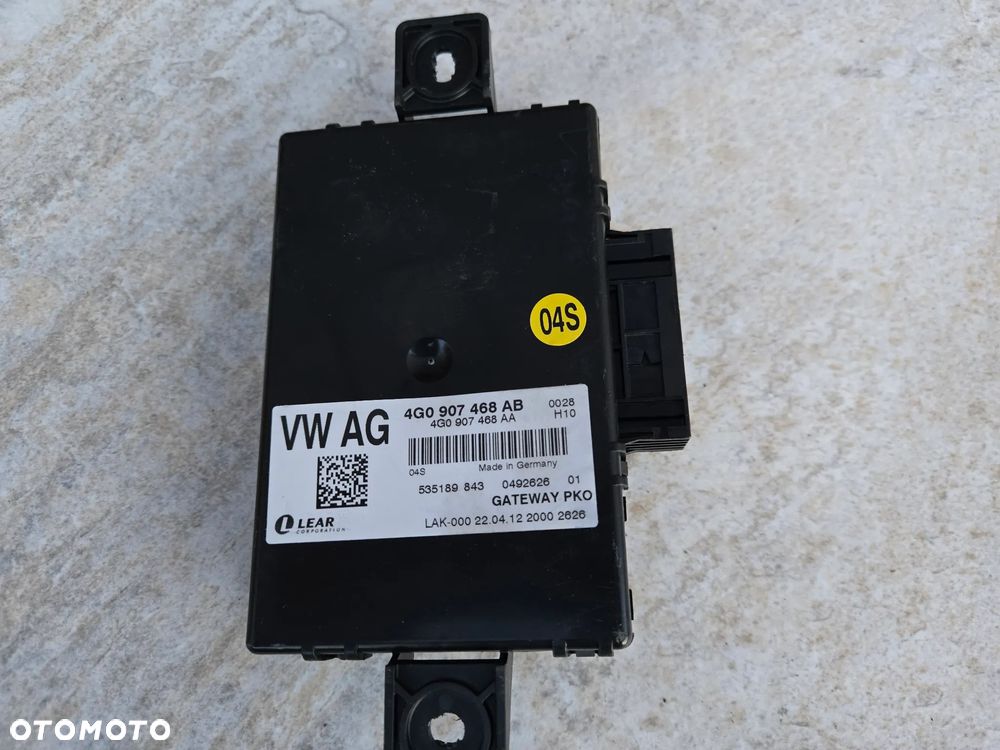AUDI A6 C7 A7 MODUŁ 4G0907468AB - 1