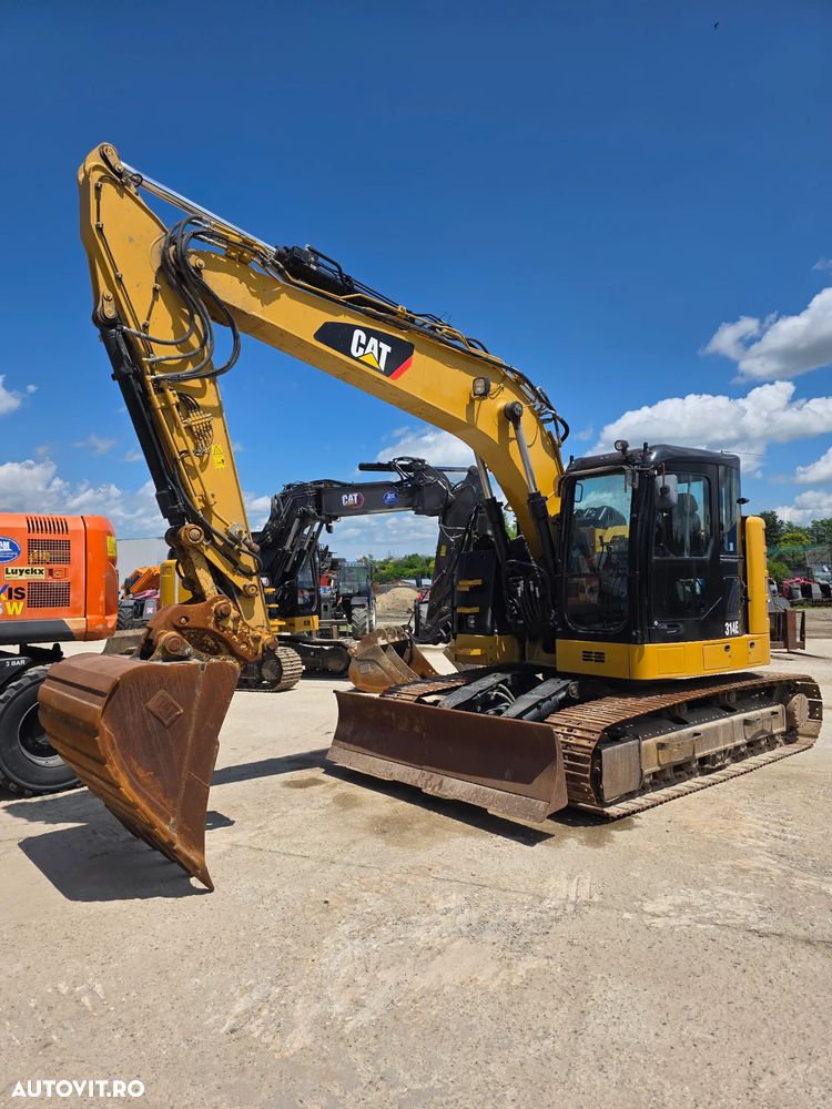 Caterpillar 314 E LCR excavator compact cu lama - 1