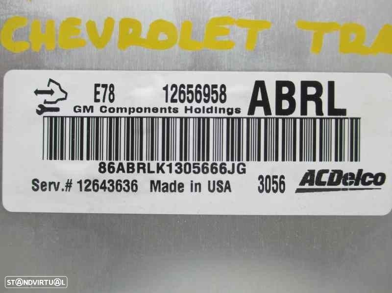 CENTRALINA MOTOR UCE CHEVROLET TRAX 2013 -12668991 - 2